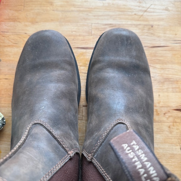 Men’s Rustic Brown Dress Chelsea Boots, #1306,  size 9, $120 OBO - Picture 2 of 4